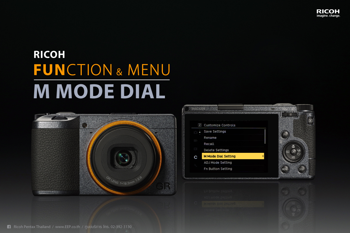 RICOH Function & Menu : M Mode RICOH Function & Menu : M Mode