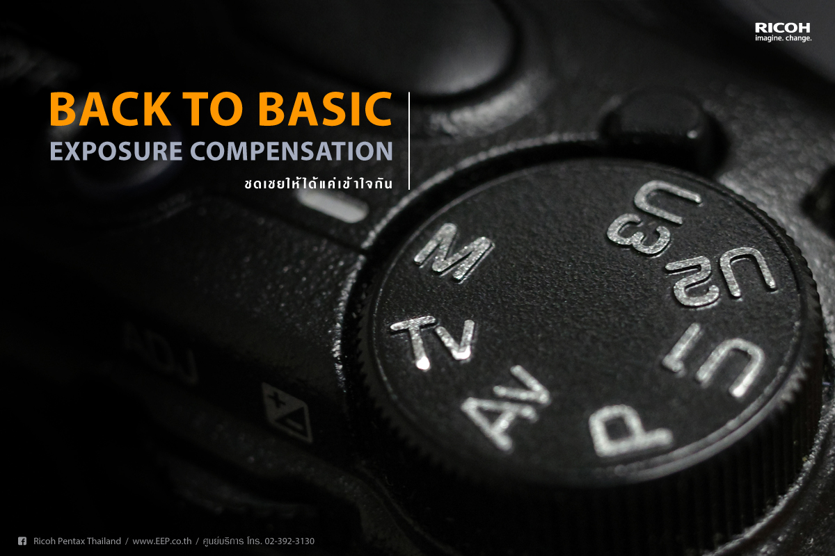 RICOH Back to Basic : EXPOSURE COMPENSATION