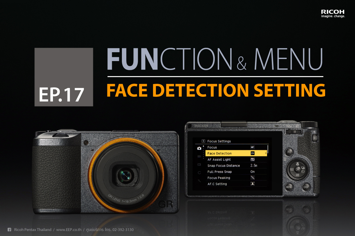 Ricoh Function & Menu : Face Detection Setting